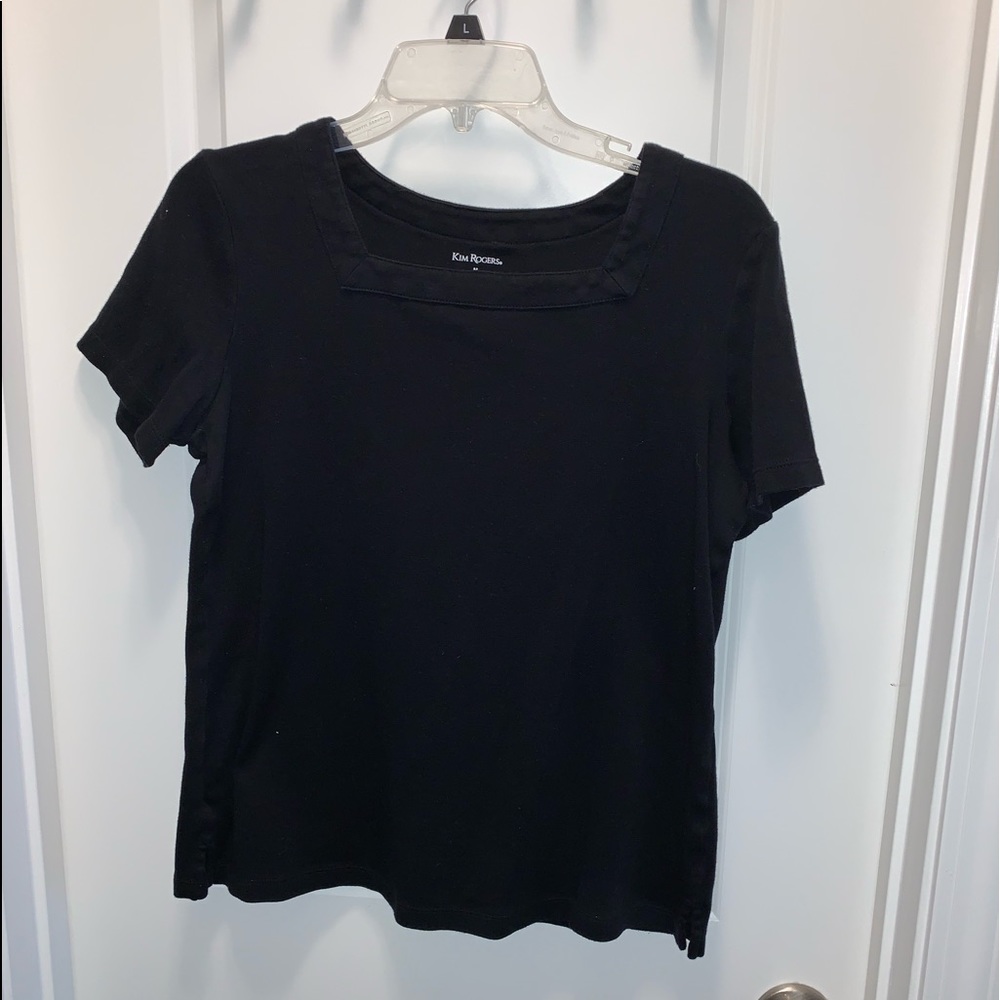 Black Shirt Sleeve Shirt Size Medium